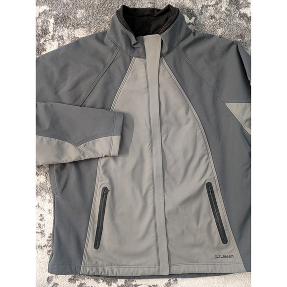 L.L. Bean Jackets & Blazers - L.L. Bean Two-Tone Gray Women's Soft Shell Jacket XL‎